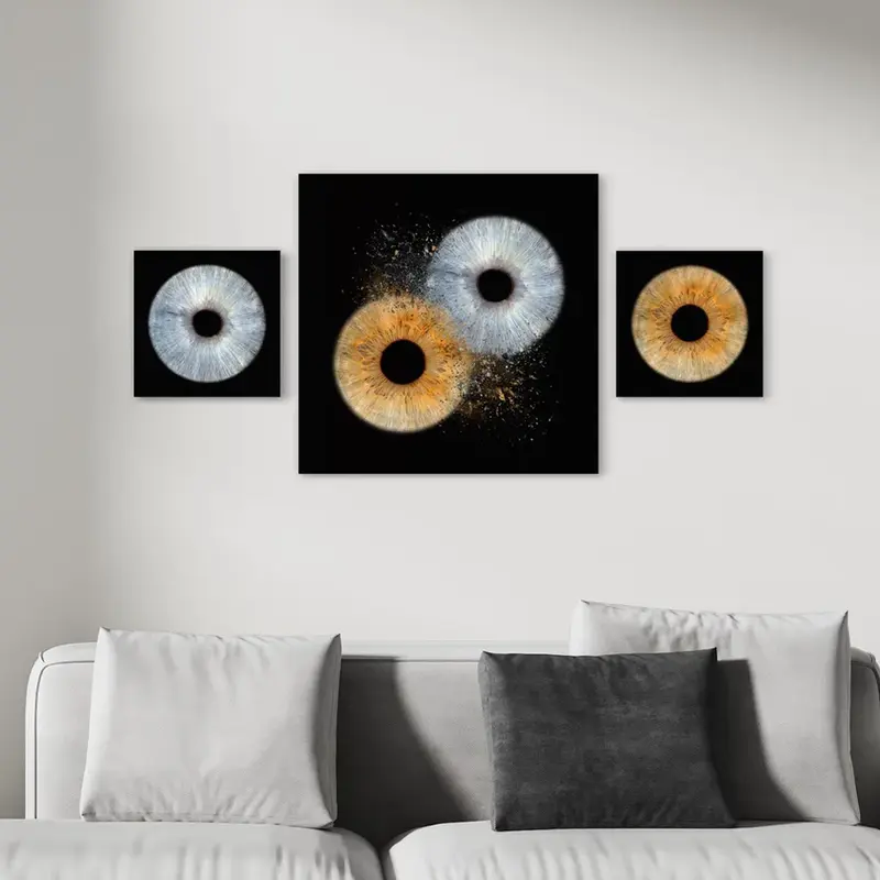 Persönliches Iris-Kunstwerk auf Acrylglas als Stillleben