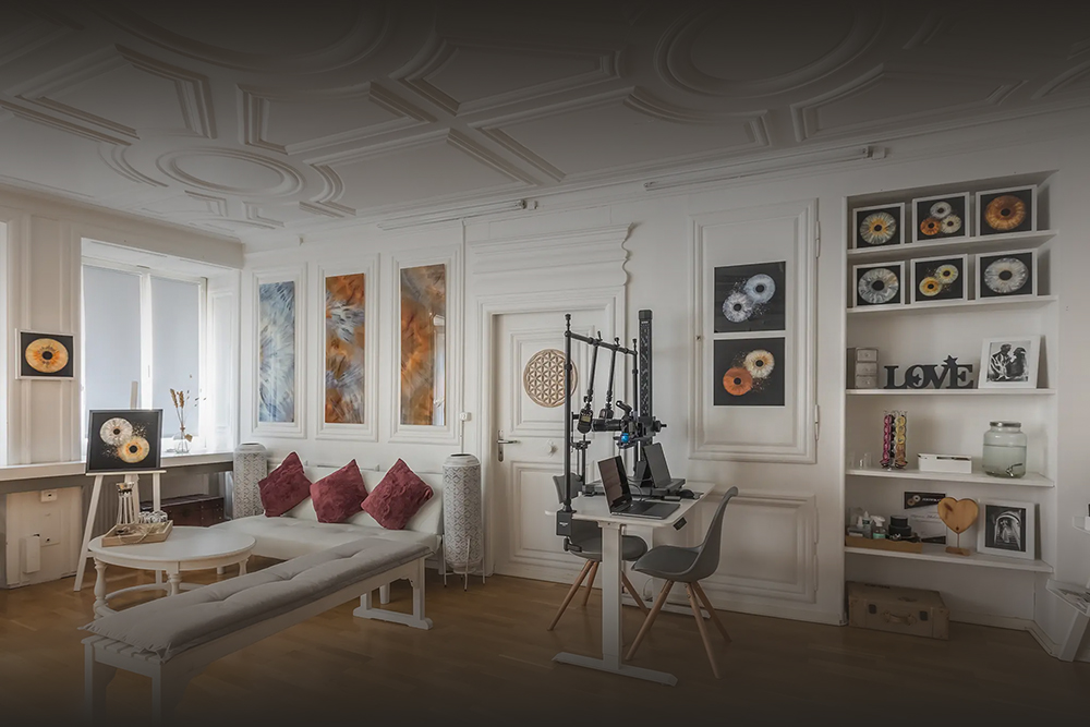 Iris Foto Studio Chur – elegantes Atelier mit Iris Kunstwerken